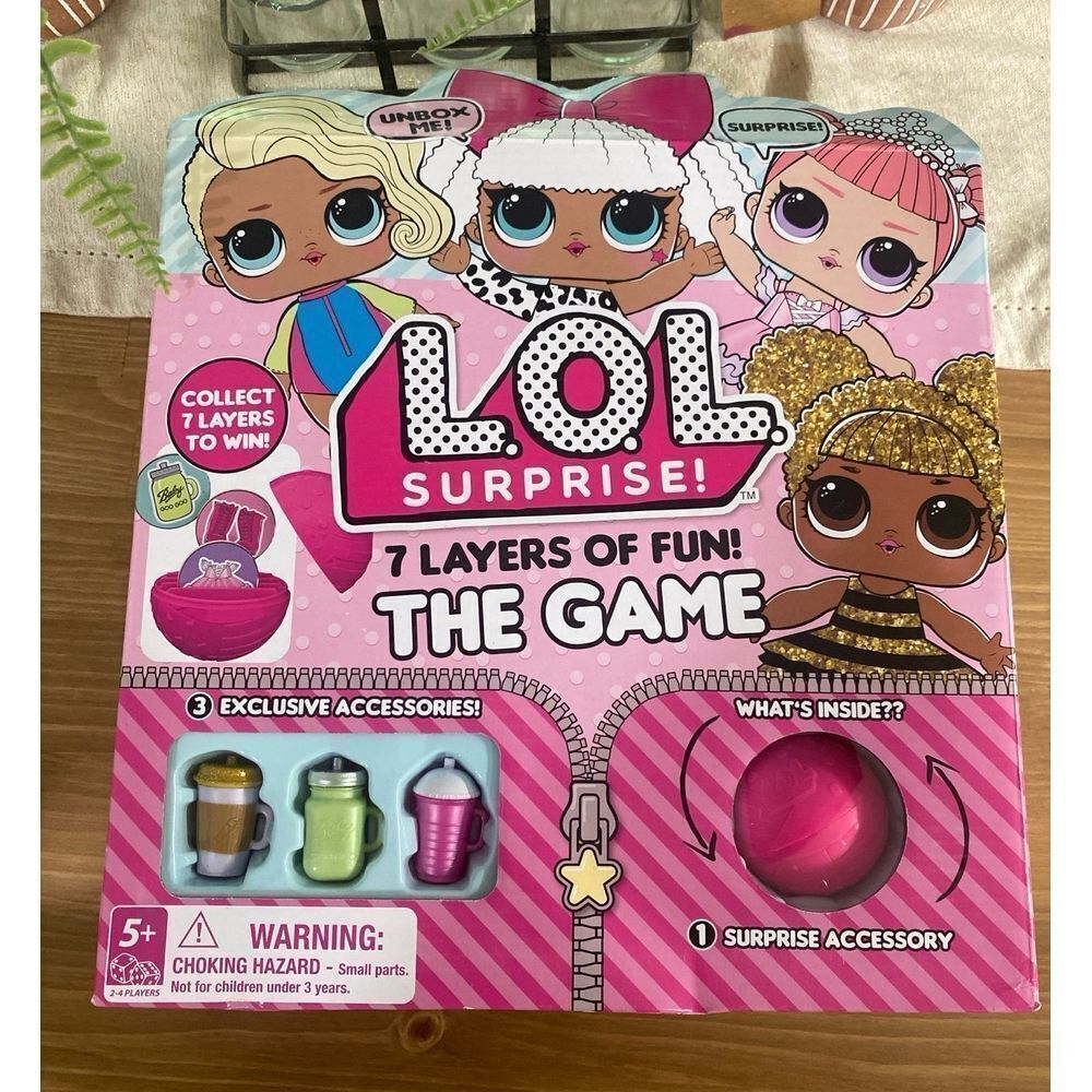 LOL Surprise 7 Layers Game‎ with Exclusive Accessories Trading Collection Game